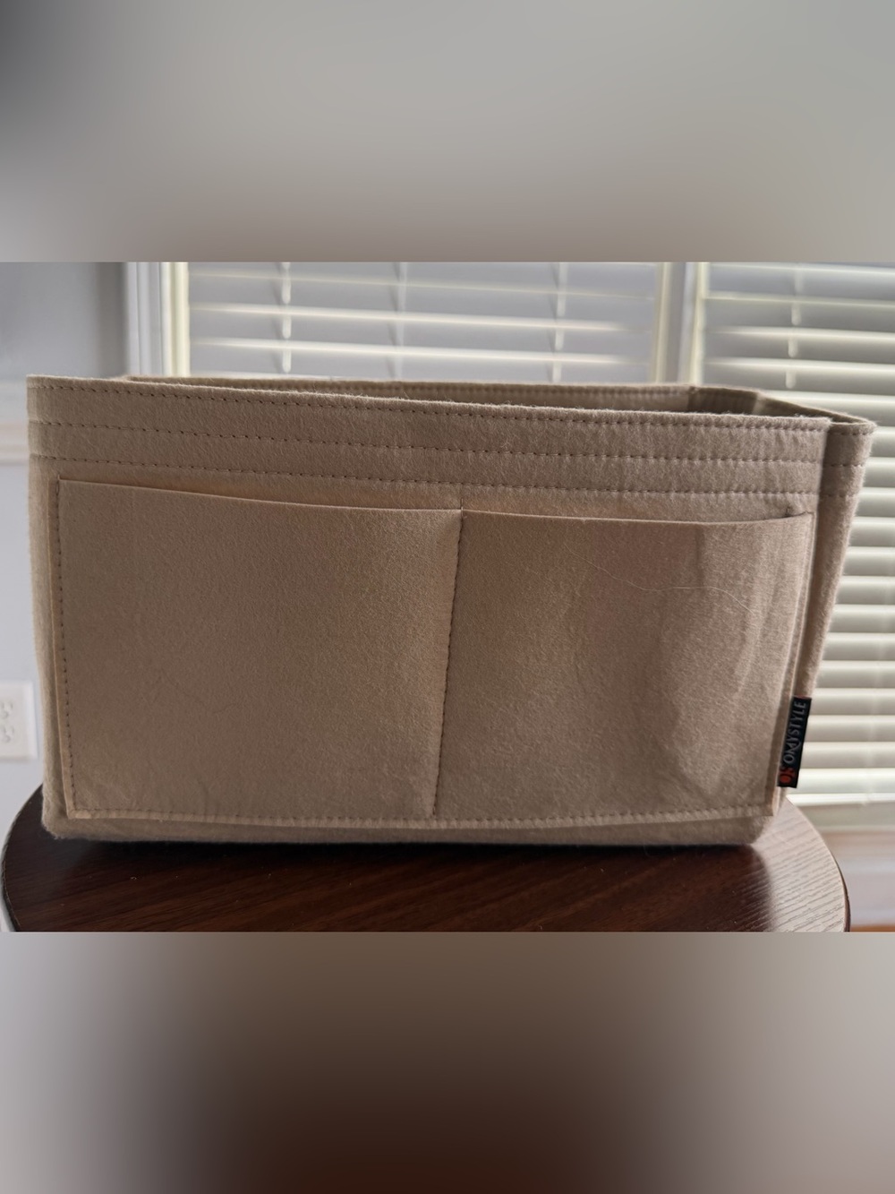 OMYSTYLE Neutral Tan Structured Organizer Tote Insert! Just Perfect! 🤎